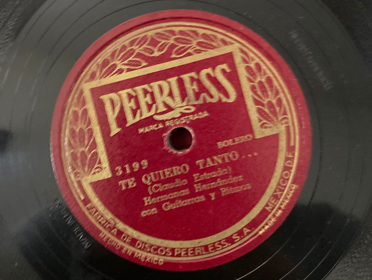 Hermanas Hernández — Preferible es llorar / Te quiero tanto — etiqueta del disco 3199 — foto 15